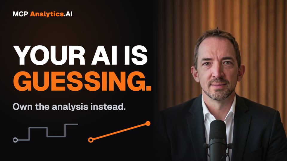 Your AI is guessing. Own the analysis instead